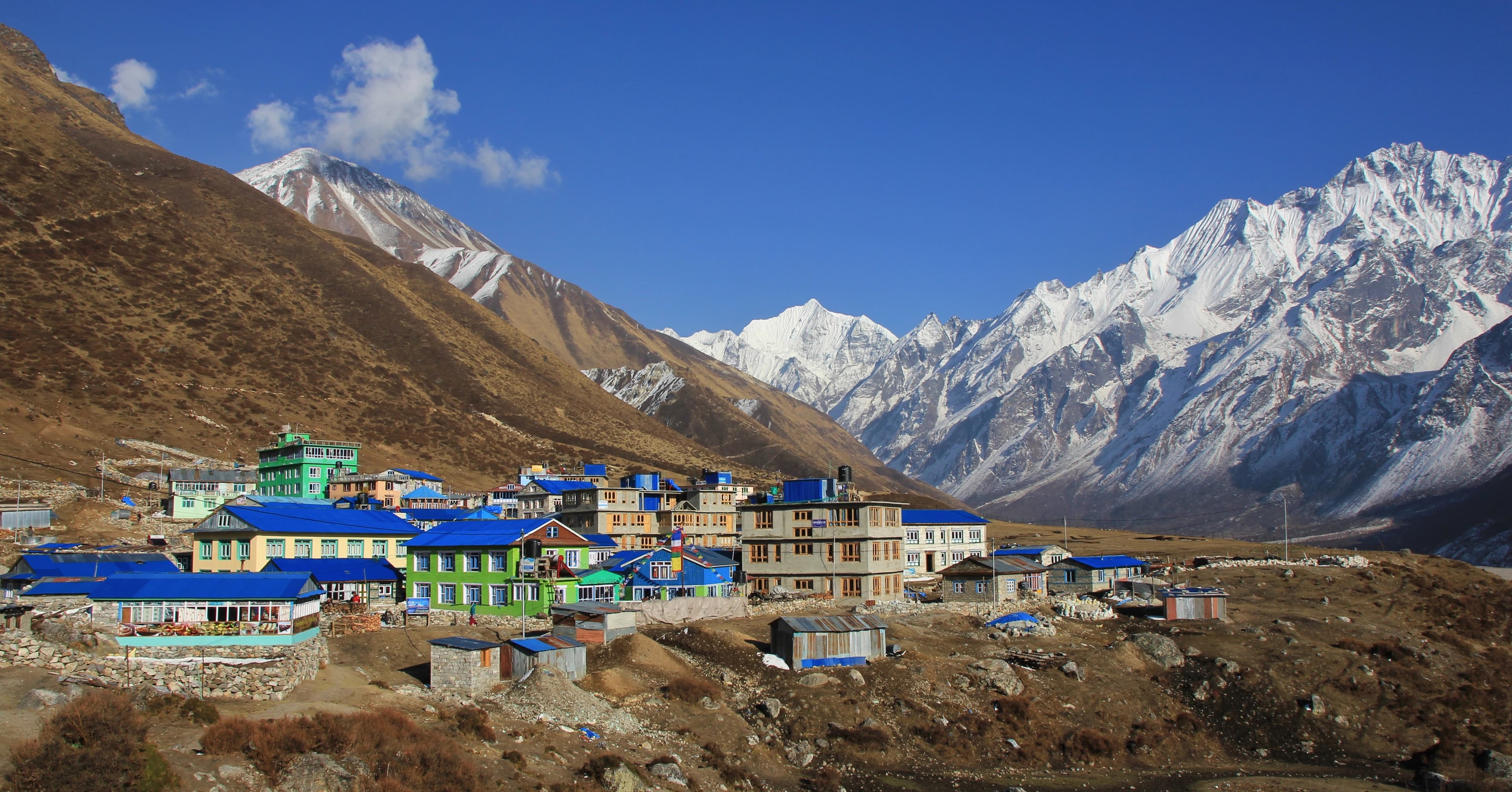Kyanjin Gumba Langtang Valleyjpg