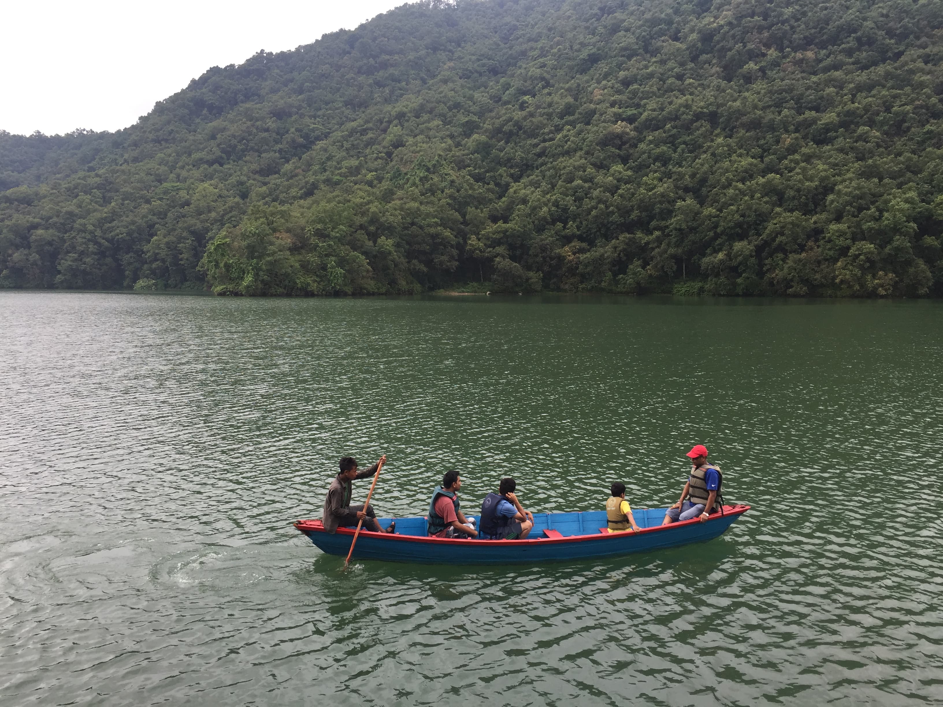 Boating at Phewa