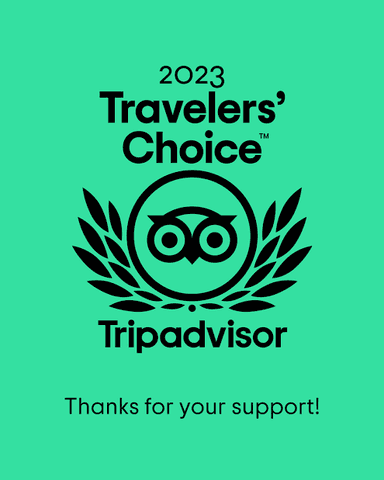 TripAdvisor Travellers' Choice 2023