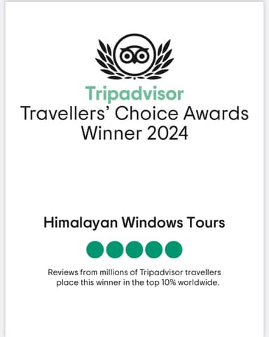 TripAdvisor Travellers' Choice 2024