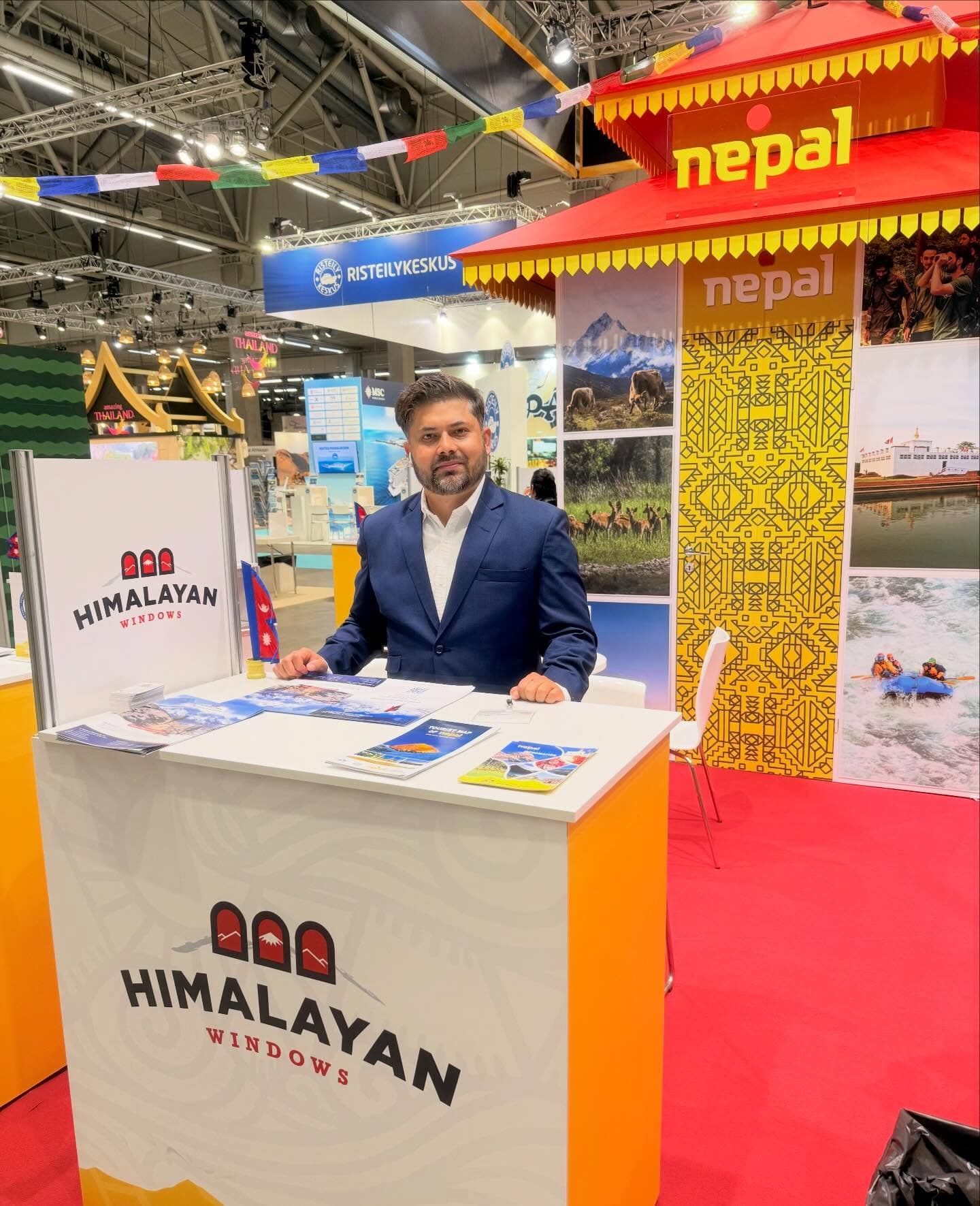 Anupam Dahal, founder of Himalayan Windows