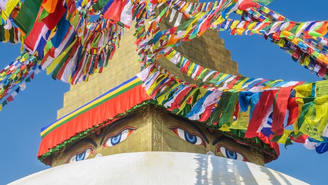 Buddha eyes